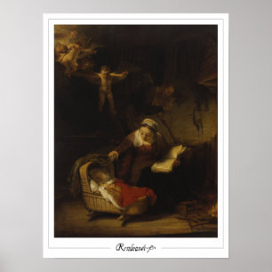 Rembrandt van Rijn Zedign Art Poster nº 672
