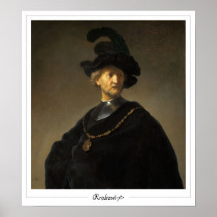 Rembrandt van Rijn Zedign Art Poster nº 713