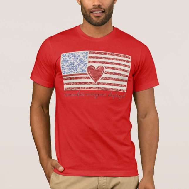 Remember Everyone Deployed T-Shirt (Frente)