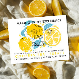remessa de imóveis LEMON Anúncio Cartão postal