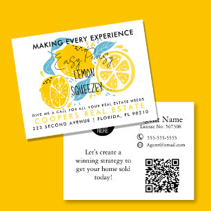 remessa de imóveis LEMON Anúncio Cartão postal