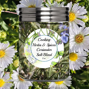 Remessa de Plantas Herbais Etiqueta Personalizada