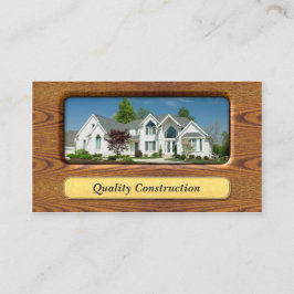 Remodelação doméstica / Cartão de visita de constr
