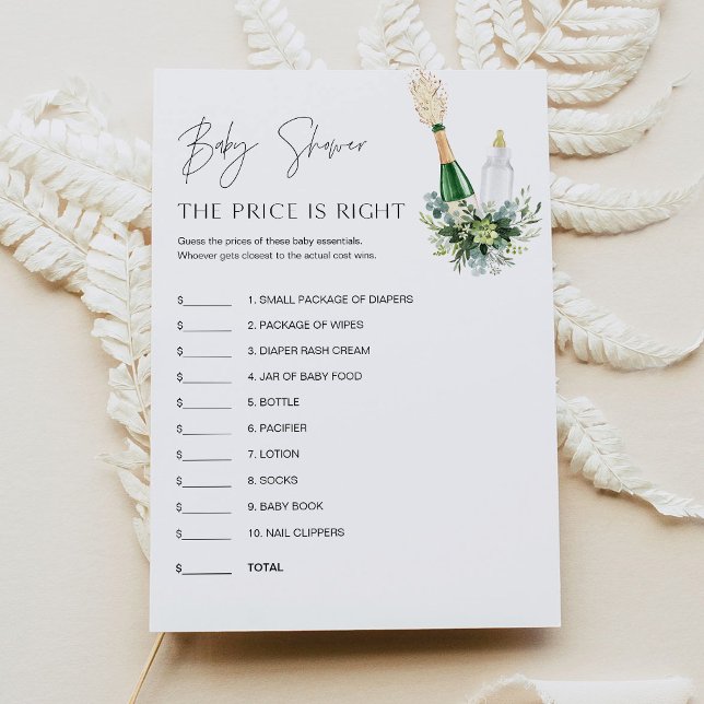 REMY adivinha o cartão do jogo do Chá de fraldas d (Criador carregado)