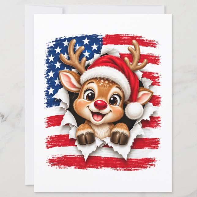 Rena de Natal Americana (Frente)