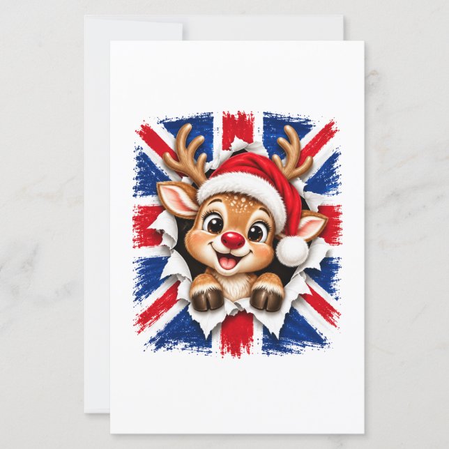 Rena de Natal Britânica (Frente)