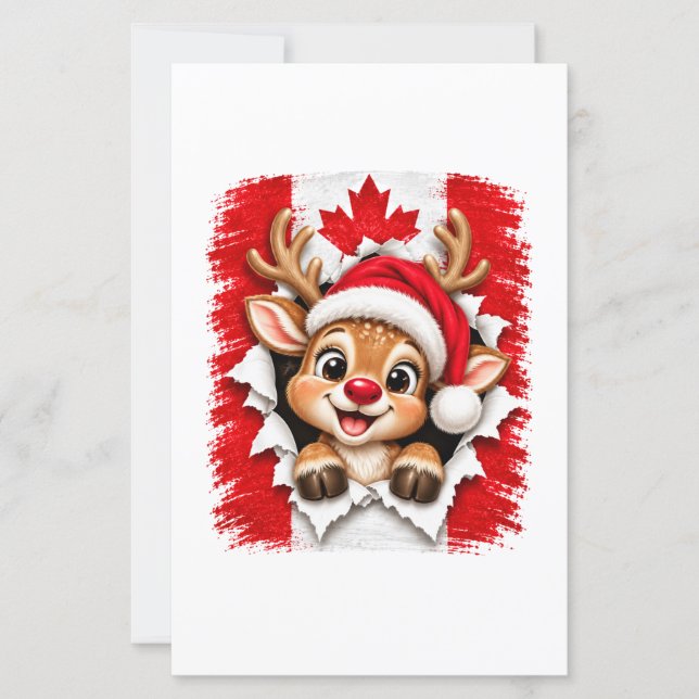 Rena de Natal Canadense (Frente)