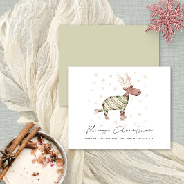 Rena de Pé-Bons de Orçamento Feliz Natal