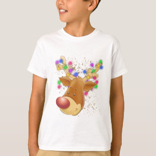 Rena em luzes T-Shirt