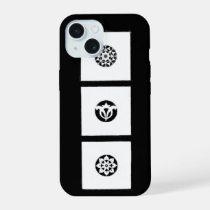 RENAISSANCE HARMONY Black White Geométrico Floral