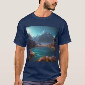"Renascer no Lago do Mundo - Camisa Gráfica"