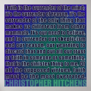Rendição de Christopher Hitchens   do poster da