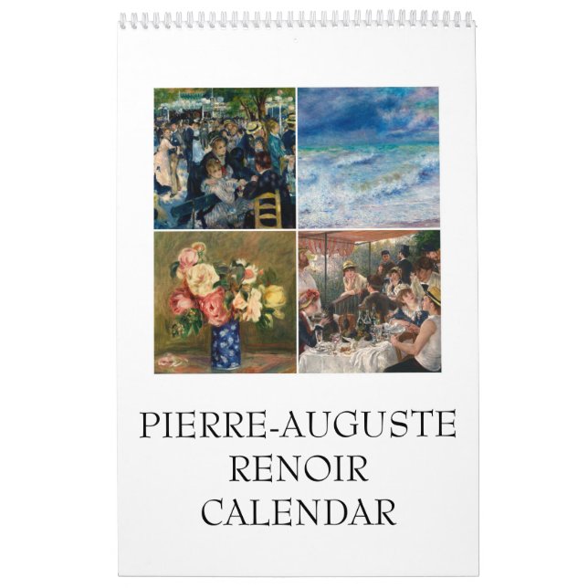 Renoir Calendário (Capa)
