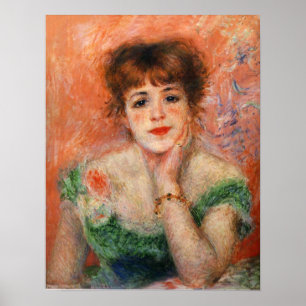 Renoir Jean Samary num Poster de vestimenta de bai