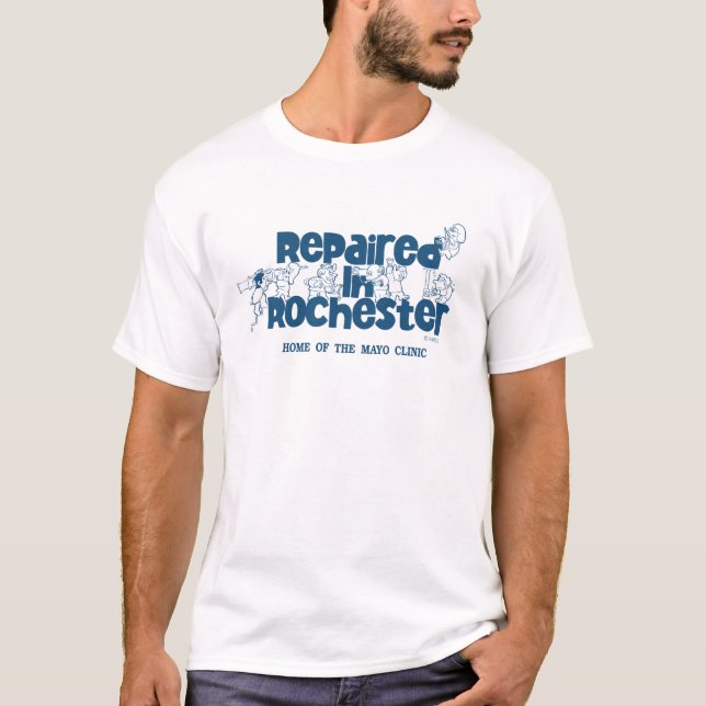 Reparado na t-shirt de Rochester (The Original) (Frente)
