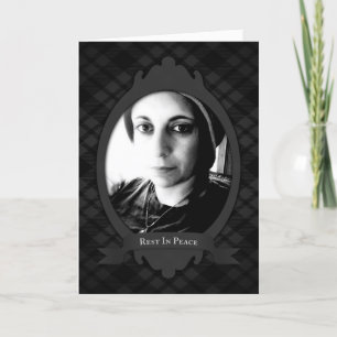 repouso nos anúncios do serviço funerário de paz