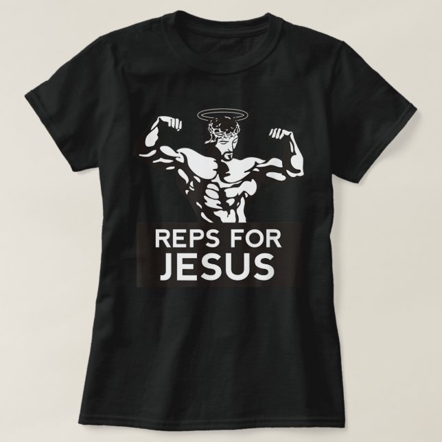 Representantes Para Jesus Gym T-Shirt (Frente do Design)