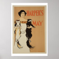 Reprodução de um poster publicando a edição de mai