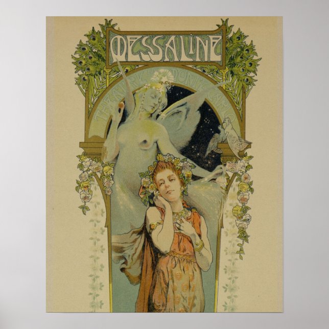 Reprodução de uma poster publicitando a ópera "Me (Frente)