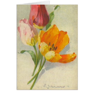 Reprodução do cartão do vintage de Catherine Klein