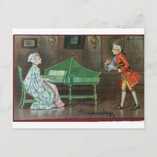 Reprodução do cartão postal Vintage