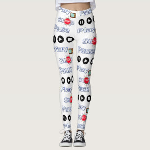 Reproduzir Pausar Leggings de Parada