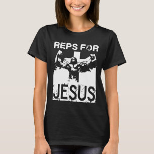 reps para o t-shirt de jesus