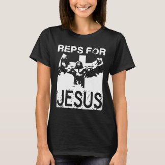 reps para o t-shirt de jesus