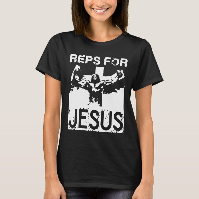 reps para o t-shirt de jesus (Frente)
