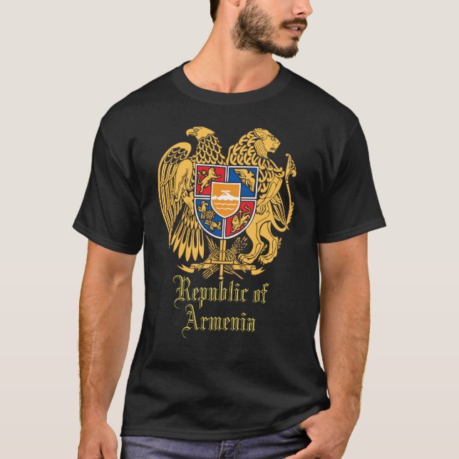 República da Armênia - Camisa (Frente)