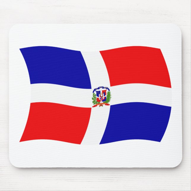 República Dominicana Flag Mousepad (Frente)