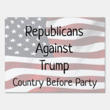 Republicanos Contra Trump, País Antes Partido