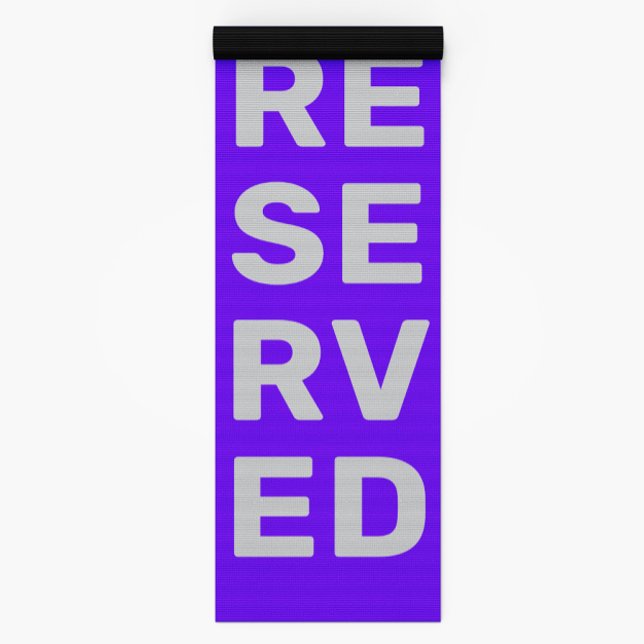 RESERVADO - Tapete de Yoga Roxo (Criador carregado)