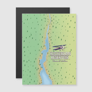 Reservatório de Kuchurhan Ucrânia & Moldávia Mapa