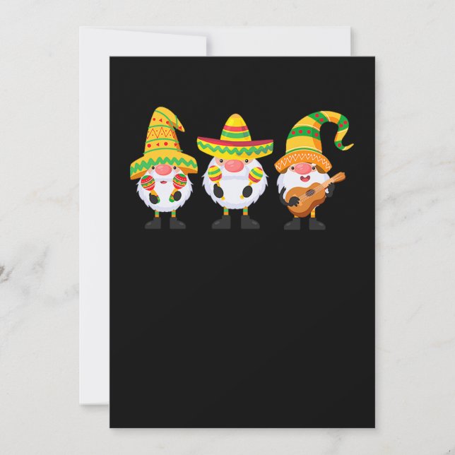 Reserve A Data 10.Cinco De Mayo Três Gnomos Mexicanos (Frente)