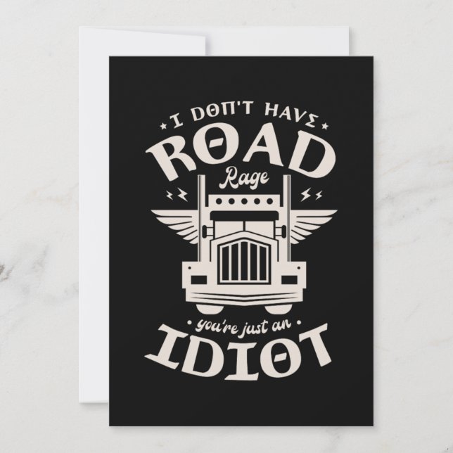 Reserve A Data 11.Caminhoneiro para um Motorista de Caminhão (Frente)