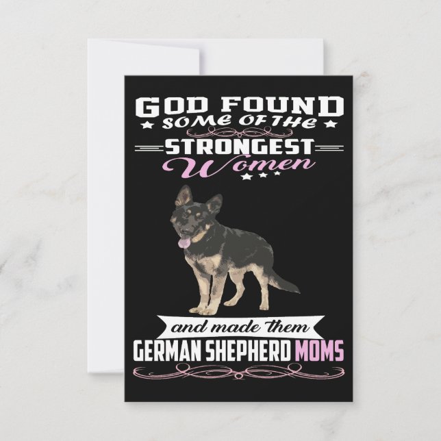 Reserve A Data 1 German Shepherd Mom God Found Some Of Strongest  (Frente)
