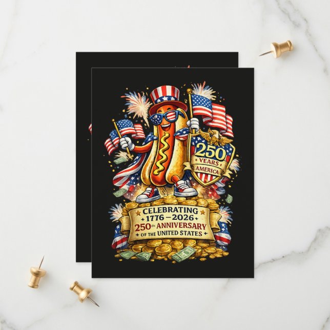 Reserve A Data 250th Anniversary USA Independence Celebration (Frente/Verso In Situ)