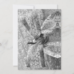 Reserve A Data 25 Casamento Aniversário Jubileu 2020 Chic Silver