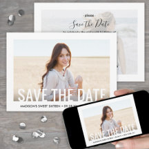 2 Foto doce 16ª Festa de aniversário Moderna Décim