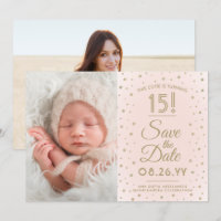 2 Fotografia Quinceanera Chic Blush Dourado Brilha