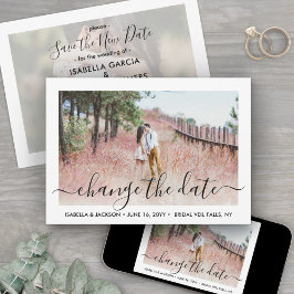 Reserve A Data 2 Fotos Script Simples para Casamento Adiado | Alt