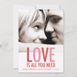 Reserve A Data 311 Amor é tudo o que você precisa de Namorados pa