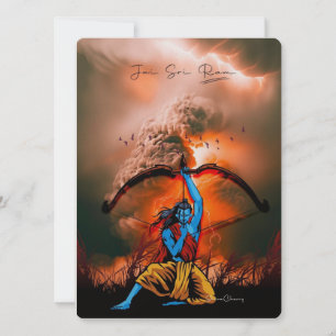 Reserve A Data 3,5" x 5" Flat Save The Date Card