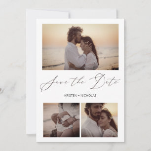 Reserve A Data 3 Fotos Elegantes Instantáneas Sesión Pareja Feliz