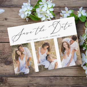 Reserve A Data 3 Photos Collage Engaged Chic Romantic Wedding