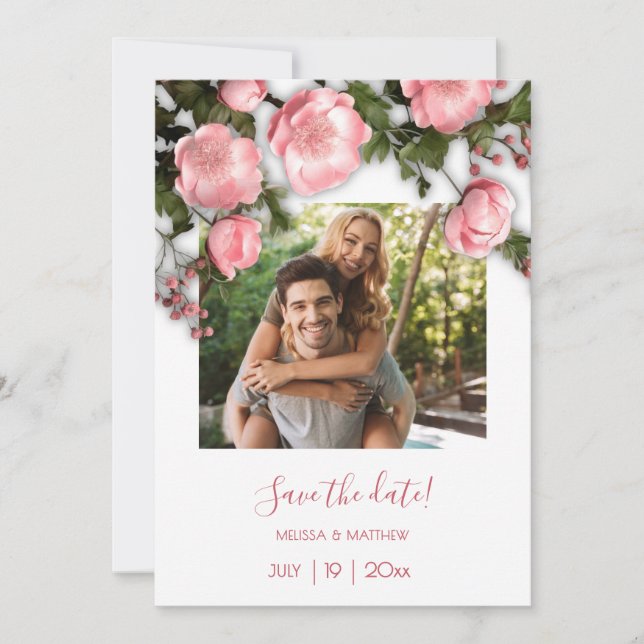 Reserve A Data 3D Roses Greenery Wildflowers (Frente)