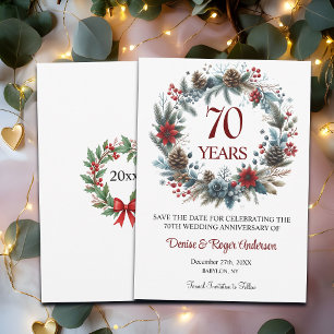 Reserve A Data 70 Platinum Weding Anniversário Winter