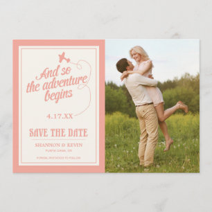 Reserve A Data A Adventure começa Destino - Salvar a Data