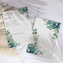 Reserve A Data A Aquarela Elegante Deixa A Placa RSVP